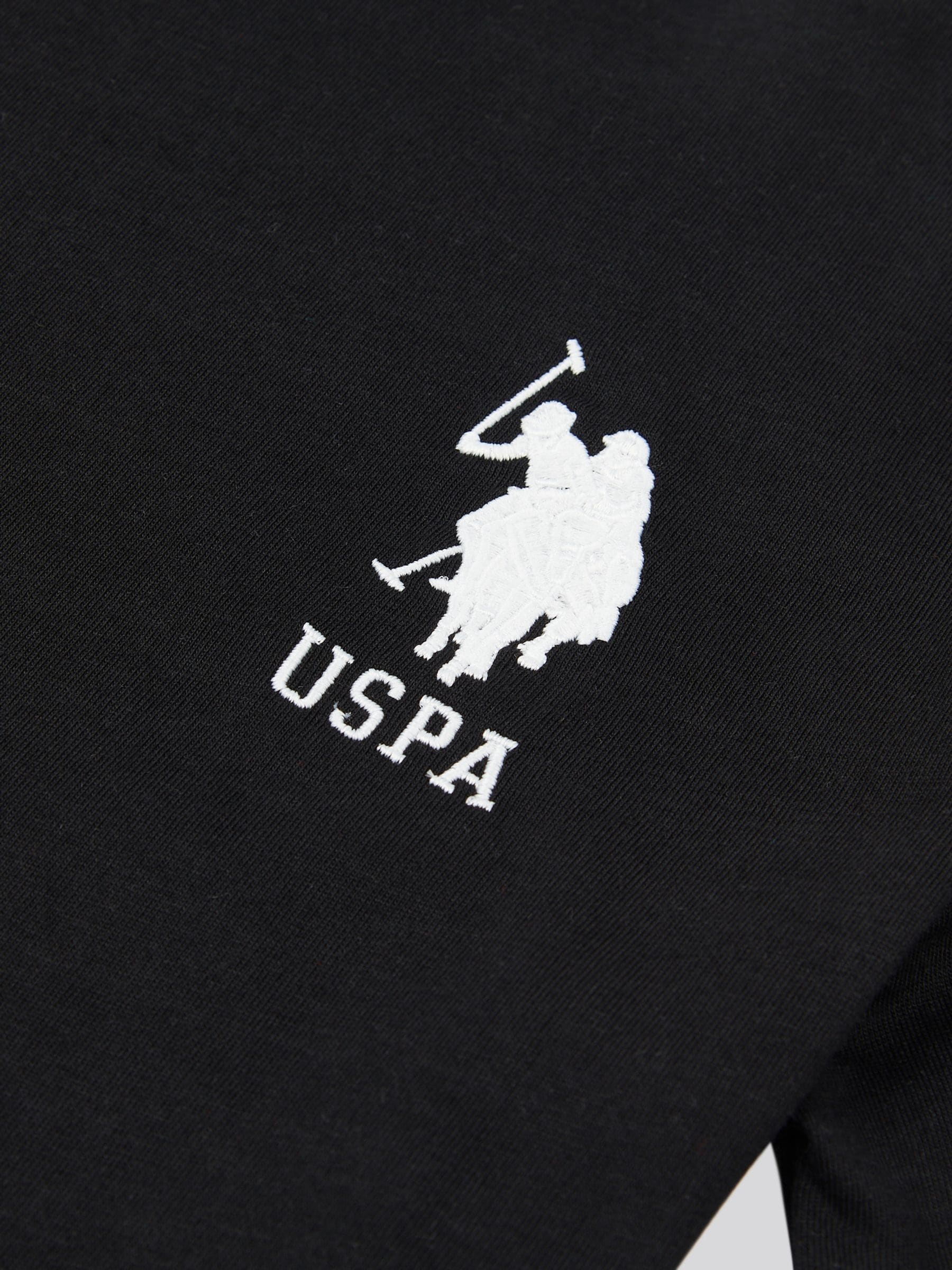 Buy U.S. Polo Assn. Black Player 3 T-Shirt from Next USA