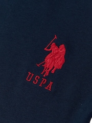 U.S. Polo Assn. Blue Dark Boys Player 100% Cotton 3 T-Shirt - Image 8 of 8