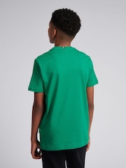 U.S. Polo Assn. Grass Green Boys Double Horsemen 100% Cotton T-Shirt - Image 4 of 9