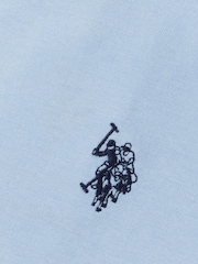 U.S. Polo Assn. Dark Blue Boys Double Horsemen 100% Cotton T-Shirt - Image 3 of 3
