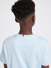 أزرق داكن - من U.S. Polo Assn. تيشرت بشعار خيال مزدوج - صورة 6 من 9