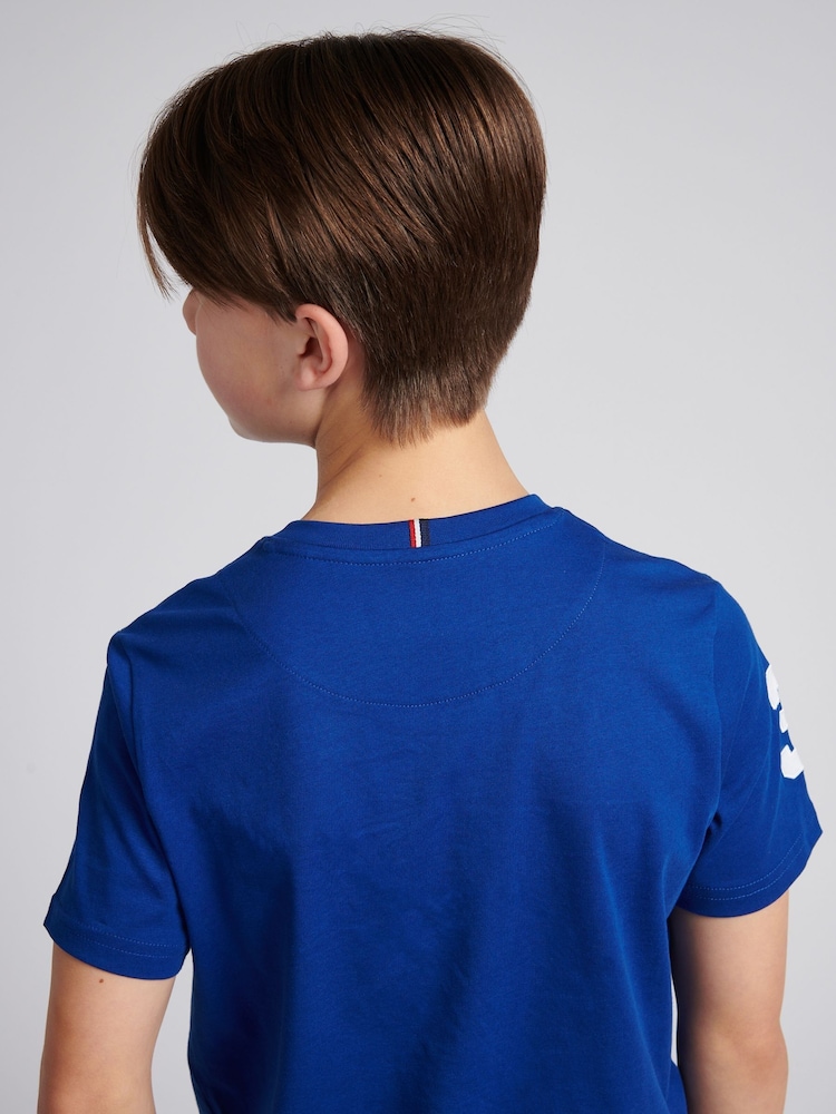 U.S. Polo Assn. Blue Navy Boys Player 100% Cotton 3 T-Shirt - Image 5 of 8