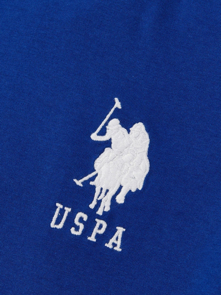 U.S. Polo Assn. Blue Navy Boys Player 100% Cotton 3 T-Shirt - Image 8 of 8