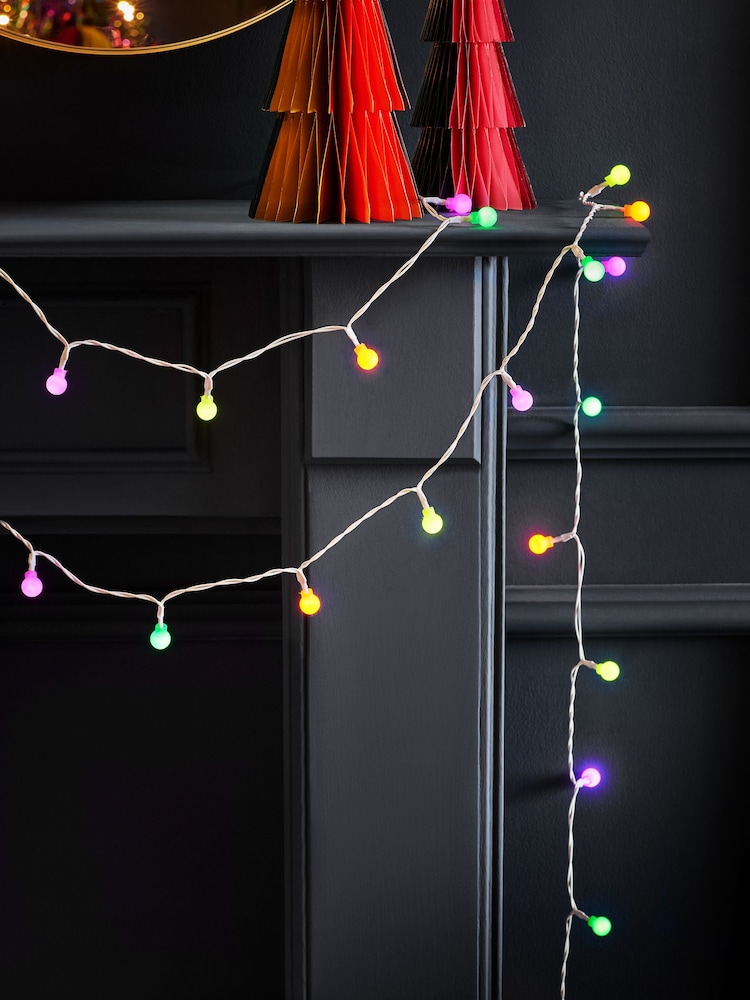 Multi 200 Neon LED Christmas Line Lights - Image 1 of 6 Multi 200 Neon LED Christmas Line Lights - Image 1 of 6