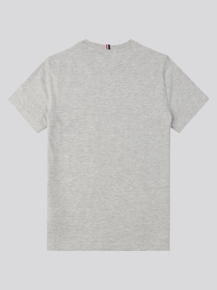 U.S. Polo Assn. Grey Double Horsemen T-Shirt - Image 6 of 6