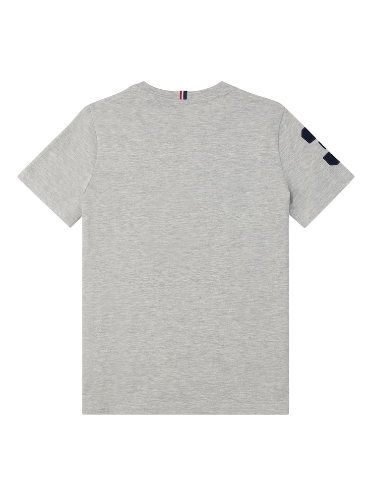 U.S. Polo Assn. Grey Boys Player 100% Cotton 3 T-Shirt - Image 6 of 7