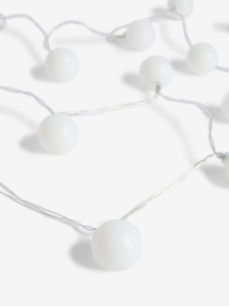 Set of 20 White LED Berry Line Lights - Image 6 of 6