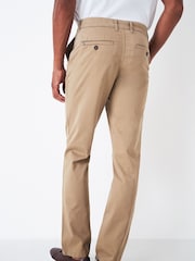 Crew Clothing Brown Straight Chinos - Image 2 of 4