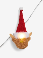 Red Hamish the Highland Cow 10 LED Line Lights - Image 6 of 7