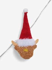 Red Hamish the Highland Cow 10 LED Line Lights - Image 7 of 7