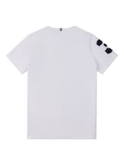 U.S. Polo Assn. White Boys Player 100% Cotton 3 T-Shirt - Image 6 of 7