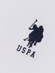U.S. Polo Assn. White Boys Player 100% Cotton 3 T-Shirt - Image 7 of 7