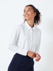 Crew Clothing White Bracken Oxford Shirt - Image 1 of 5