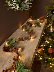 Green Pinecone 15 LED Line Lights - Image 1 of 6