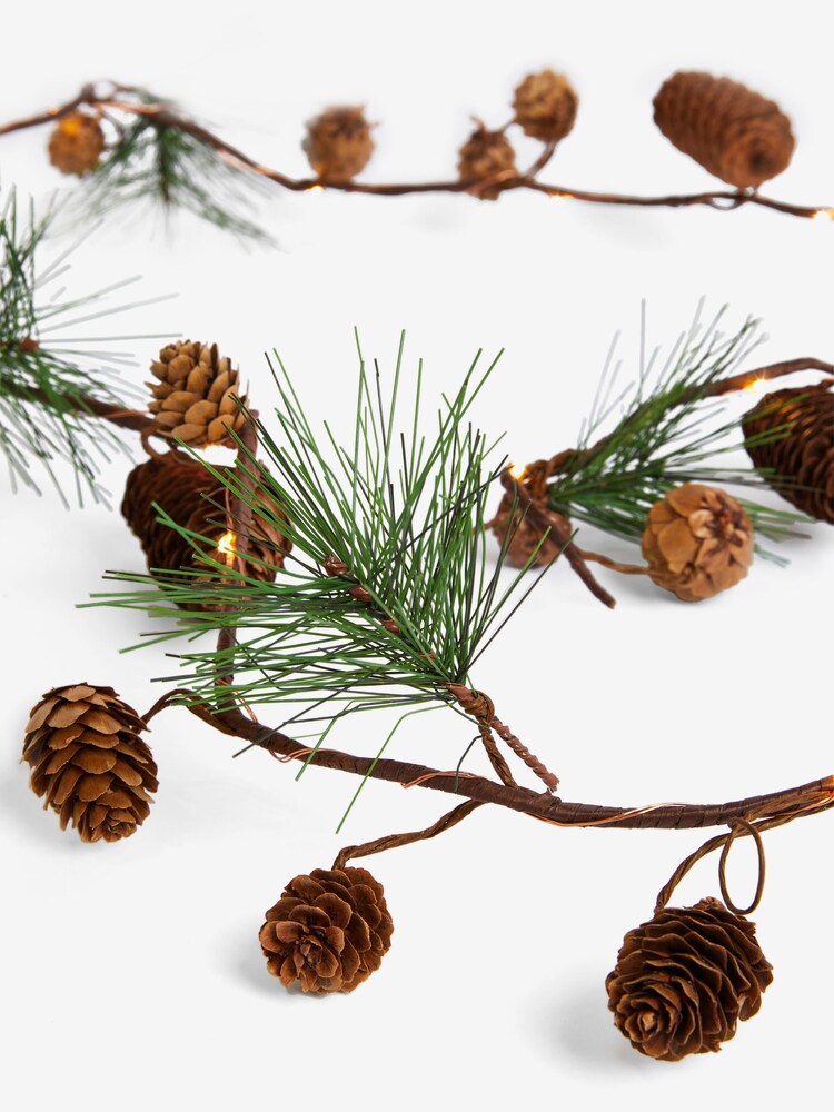 Green Pinecone 15 LED Line Lights - Image 6 of 6