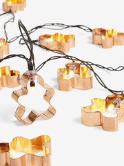 Brown Gingerbread 10 LED Line Lights - Image 5 of 5