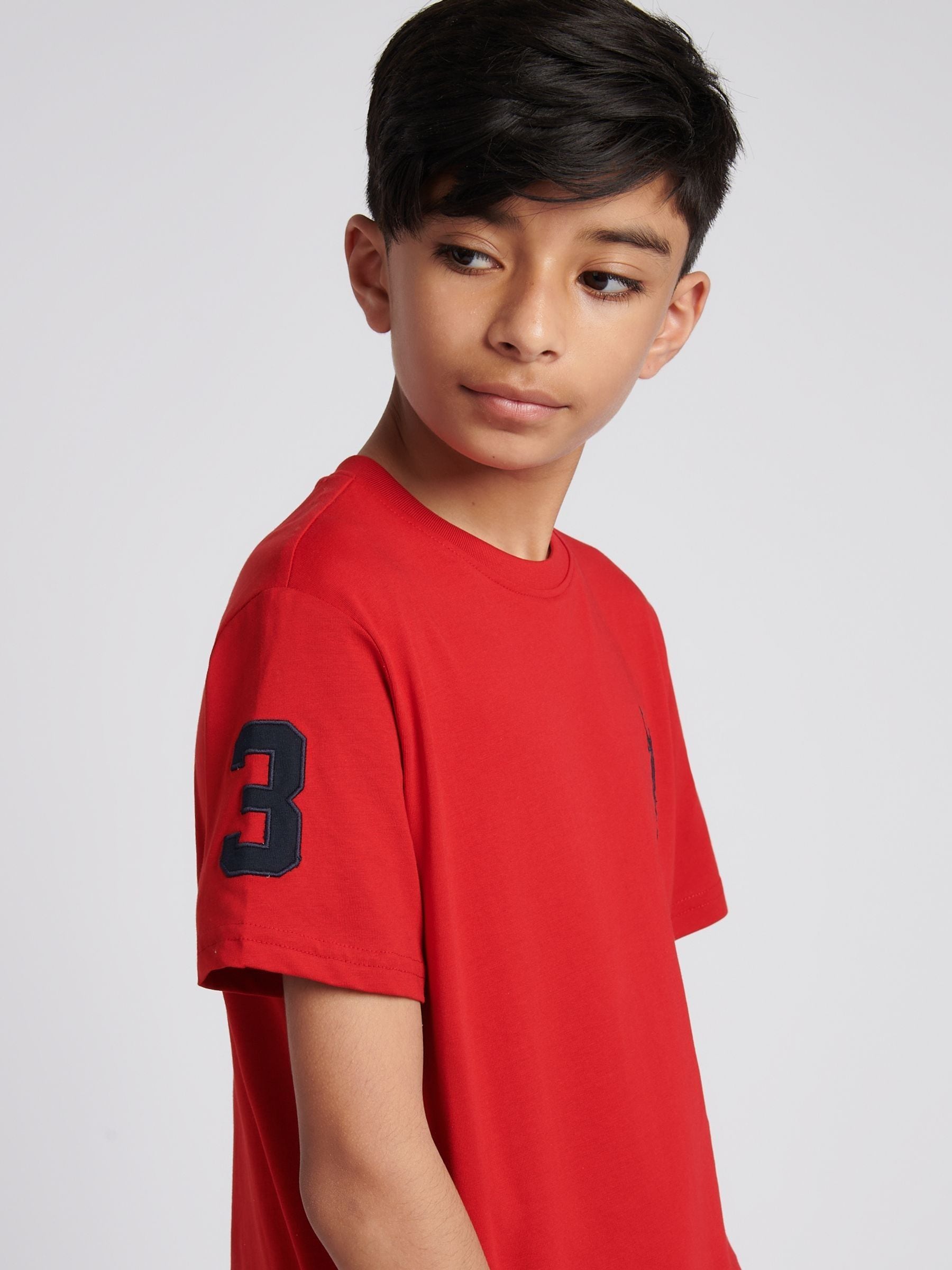 Next：日本 レッド ライト - U.S. Polo Assn. プレイヤー Tシャツ 3 枚