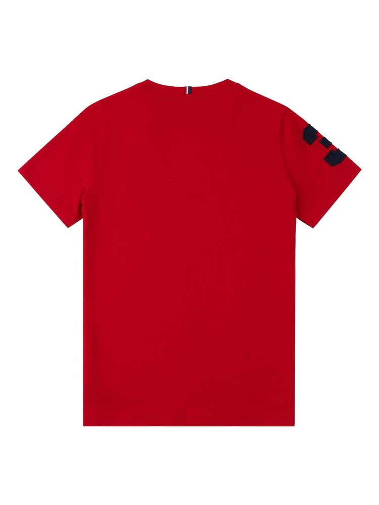 U.S. Polo Assn. Red Light Boys Player 100% Cotton 3 T-Shirt - Image 7 of 8