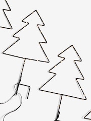 Set of 4 Black Light Up Tree Path Finders - Image 5 of 5