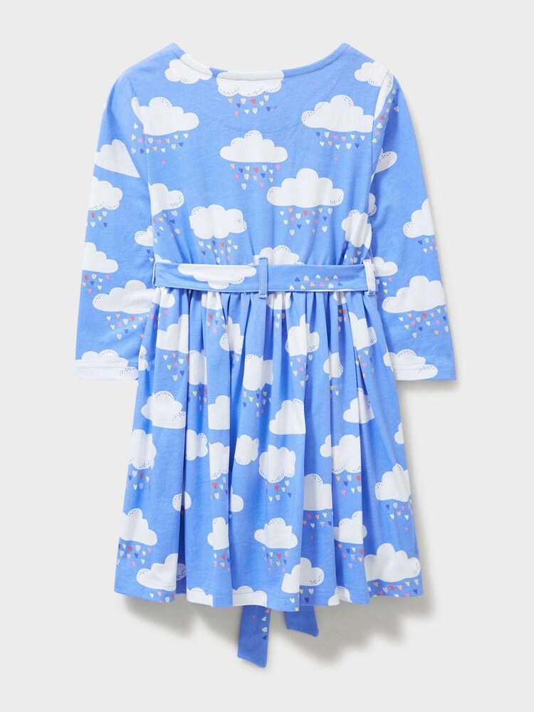 Crew Clothing Cloud Print Jersey Dress - Image 2 of 3