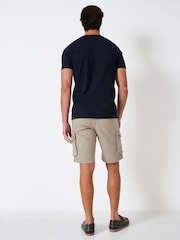 Crew Clothing Natural Cotton Casual Cargo Shorts - Image 3 of 5