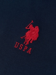 Темно-синий - US Polo Assn. Футболка мужская Regular Fit Player 3 из 100% хлопка - Image 7 of 7