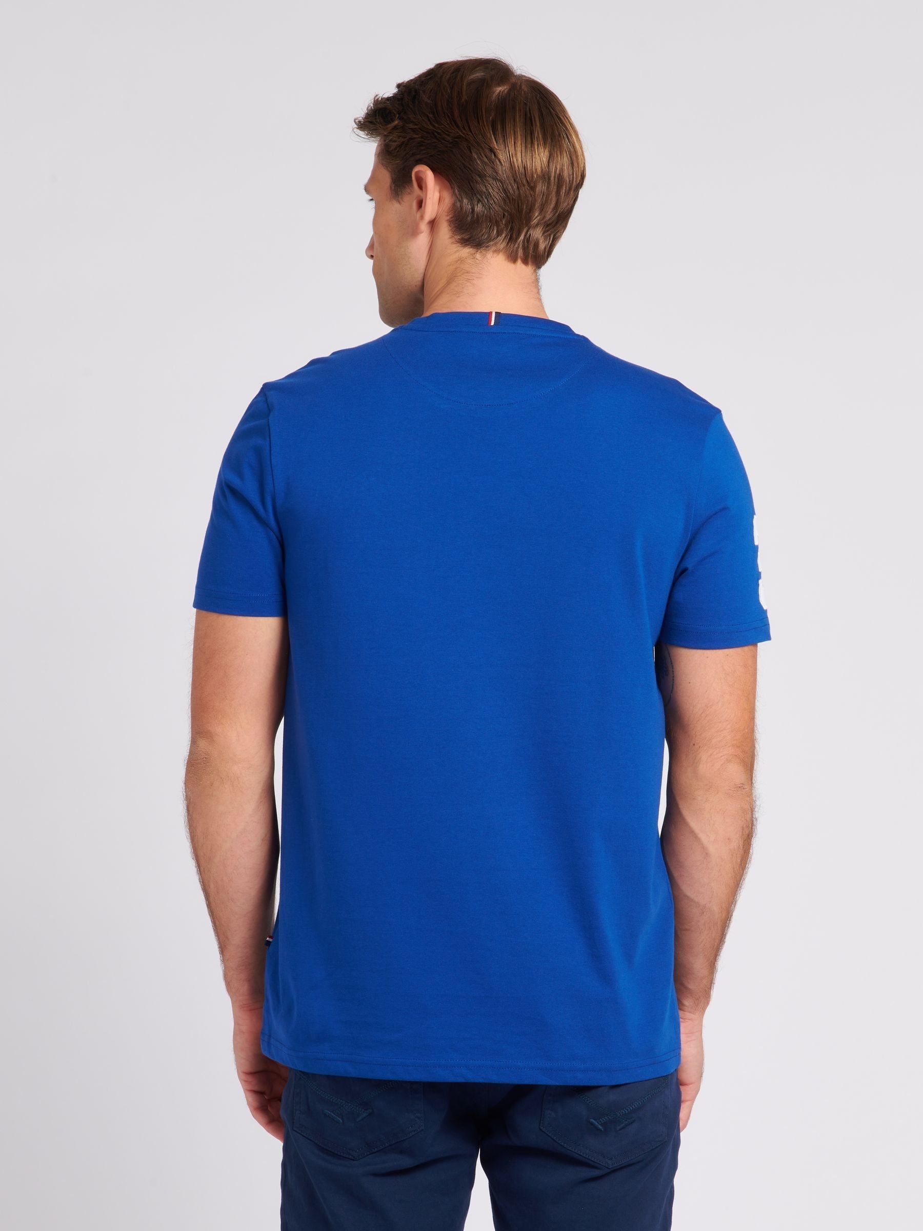 Buy U.S. Polo Assn. Blue Regular Fit Mens 100% Cotton Player