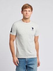 Серый - US Polo Assn. Футболка мужская Regular Fit Player 3 из 100% хлопка - Image 1 of 7