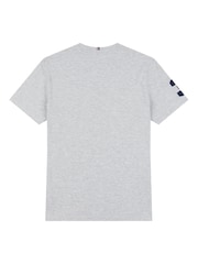 Серый - US Polo Assn. Футболка мужская Regular Fit Player 3 из 100% хлопка - Image 6 of 7