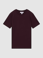 Reiss Bordeaux Bless 9-13 yrs Crew Neck T-Shirt - Image 2 of 6