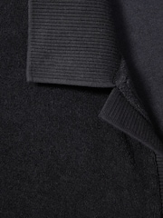 Reiss Navy Eden Towelling Cuban Collar Shirt - Image 5 of 5