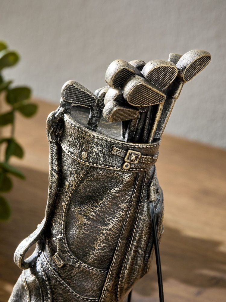 Bronze Vintage Golf Club Ornament - Image 2 of 3