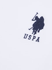 Белый - US Polo Assn. Футболка мужская Regular Fit Player 3 из 100% хлопка - Image 7 of 7