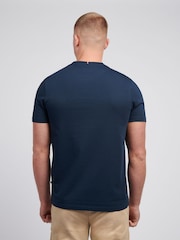 Темно-синий - U.S. Polo Assn. Mens Regular Fit Double Horsemen 100% Cotton T-Shirt - Image 4 of 8