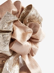 Gold Bow Christmas Tree Topper - Image 4 of 4