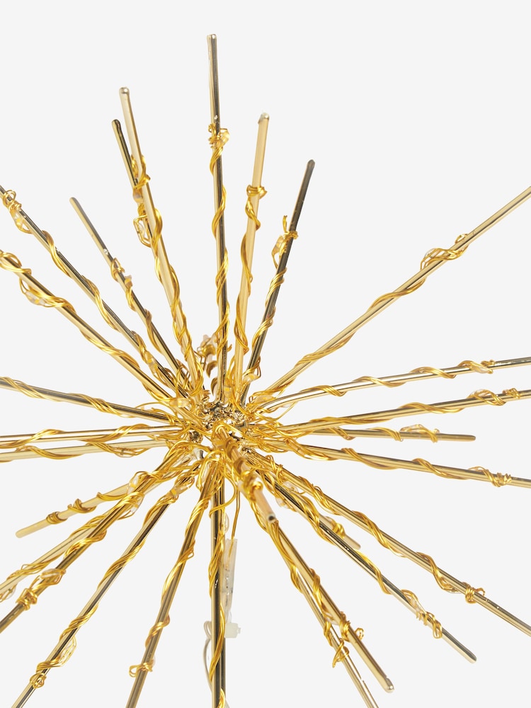 Gold Light Up Star Christmas Tree Topper - Image 5 of 5
