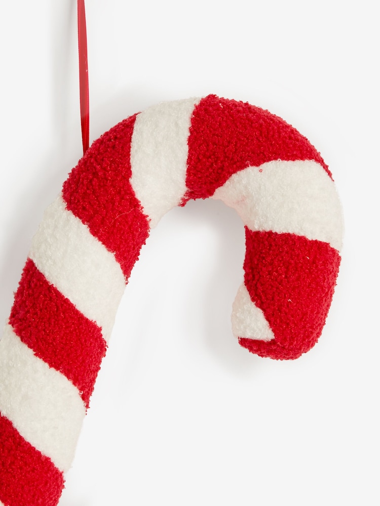 Red XL Candy Cane Christmas Bauble - Image 4 of 4 Red XL Candy Cane Christmas Bauble - Image 4 of 4
