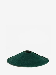 Green Faux Fur Christmas Tree Skirt - Image 3 of 5