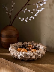 Natural Pumpkin Decorative Bowl - Image 1 of 4