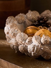 Natural Pumpkin Decorative Bowl - Image 3 of 4