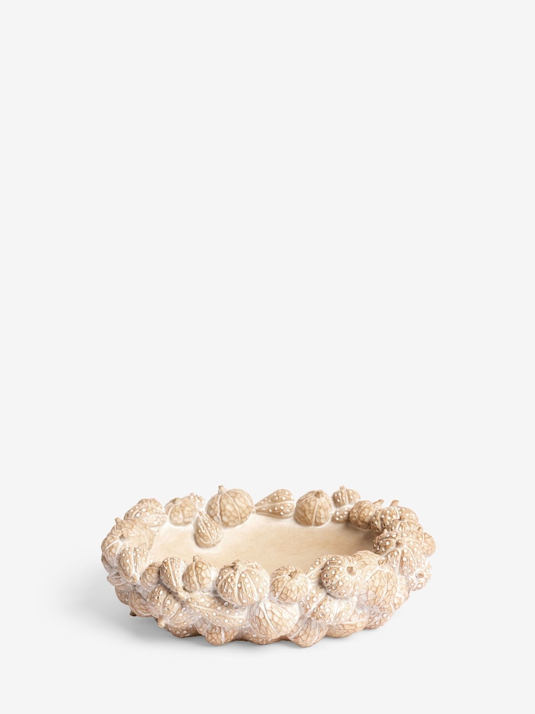 Natural Pumpkin Decorative Bowl - Image 4 of 4 Natural Pumpkin Decorative Bowl - Image 4 of 4