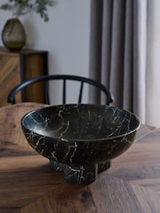 Black Marble Effect Bowl - Image 2 of 4