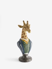 Gold Tone Giraffe Head Ornament - Image 3 of 5