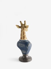 Gold Tone Giraffe Head Ornament - Image 5 of 5