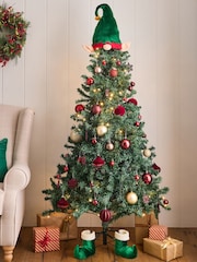 Green Elf 3 Piece Christmas Novelty Tree Accessories Set - Image 2 of 6