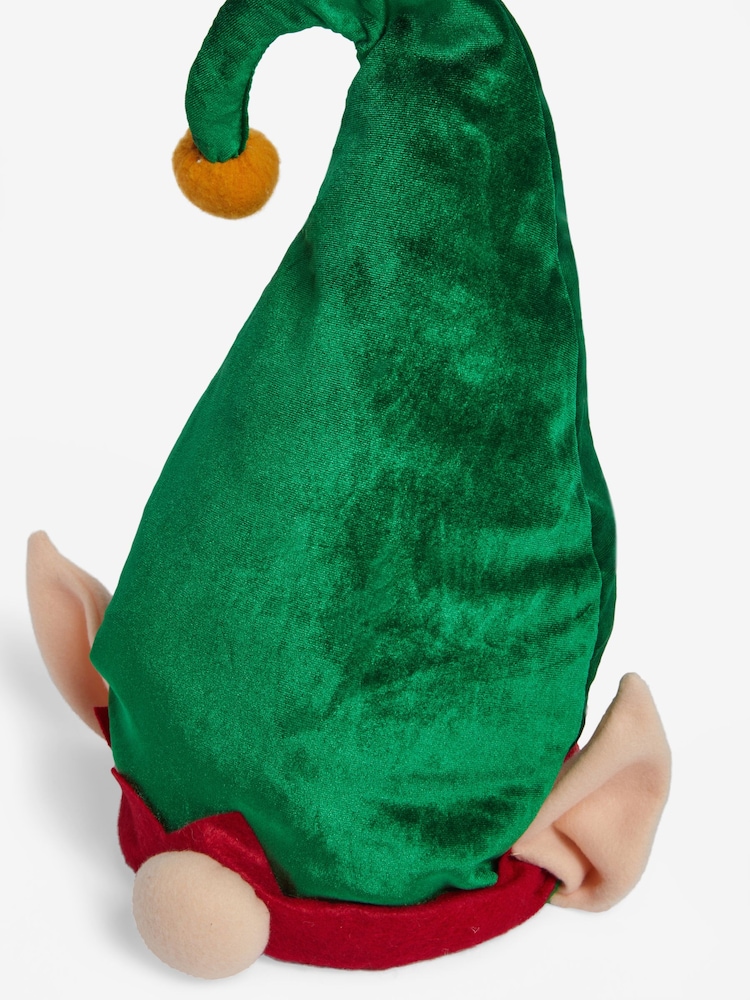 Green Elf 3 Piece Christmas Novelty Tree Accessories Set - Image 5 of 6