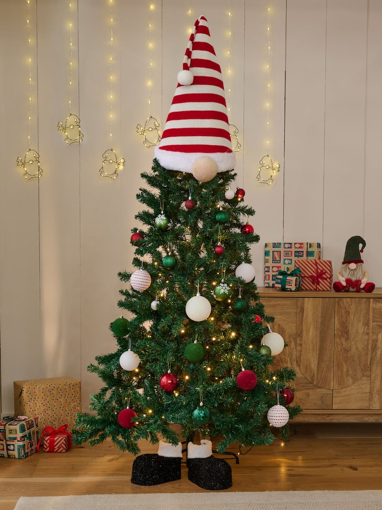 3 Piece Red Gonk Santa Novelty Accessories Set For Christmas Tree - Image 1 of 6