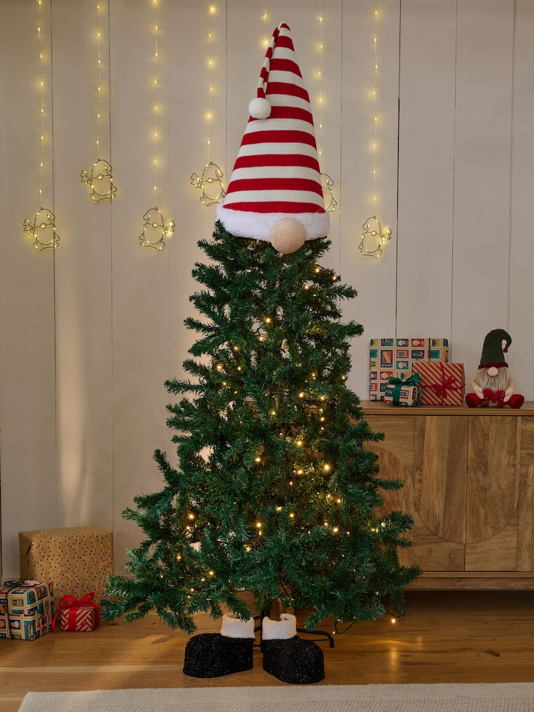 3 Piece Red Gonk Santa Novelty Accessories Set For Christmas Tree - Image 2 of 6