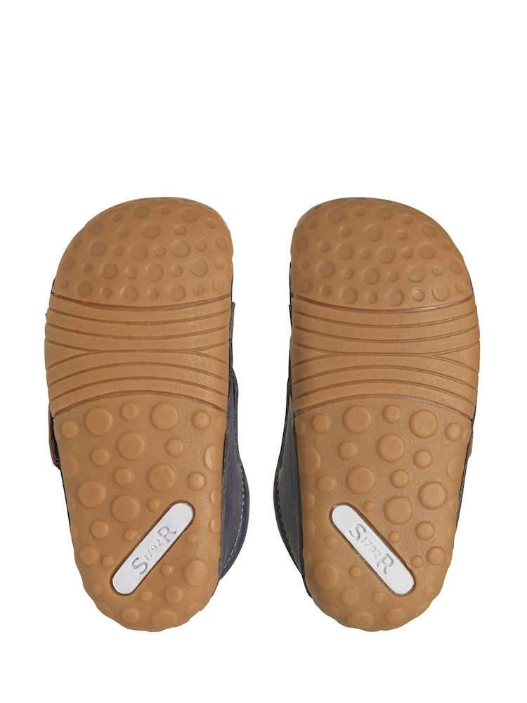 Start-Rite Bear Hug Neutral Soft Leather Pre-Walker Shoes - Image 5 of 5