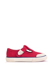 Start-Rite Anchor Washable Canvas T Bar Shoes - Image 1 of 6